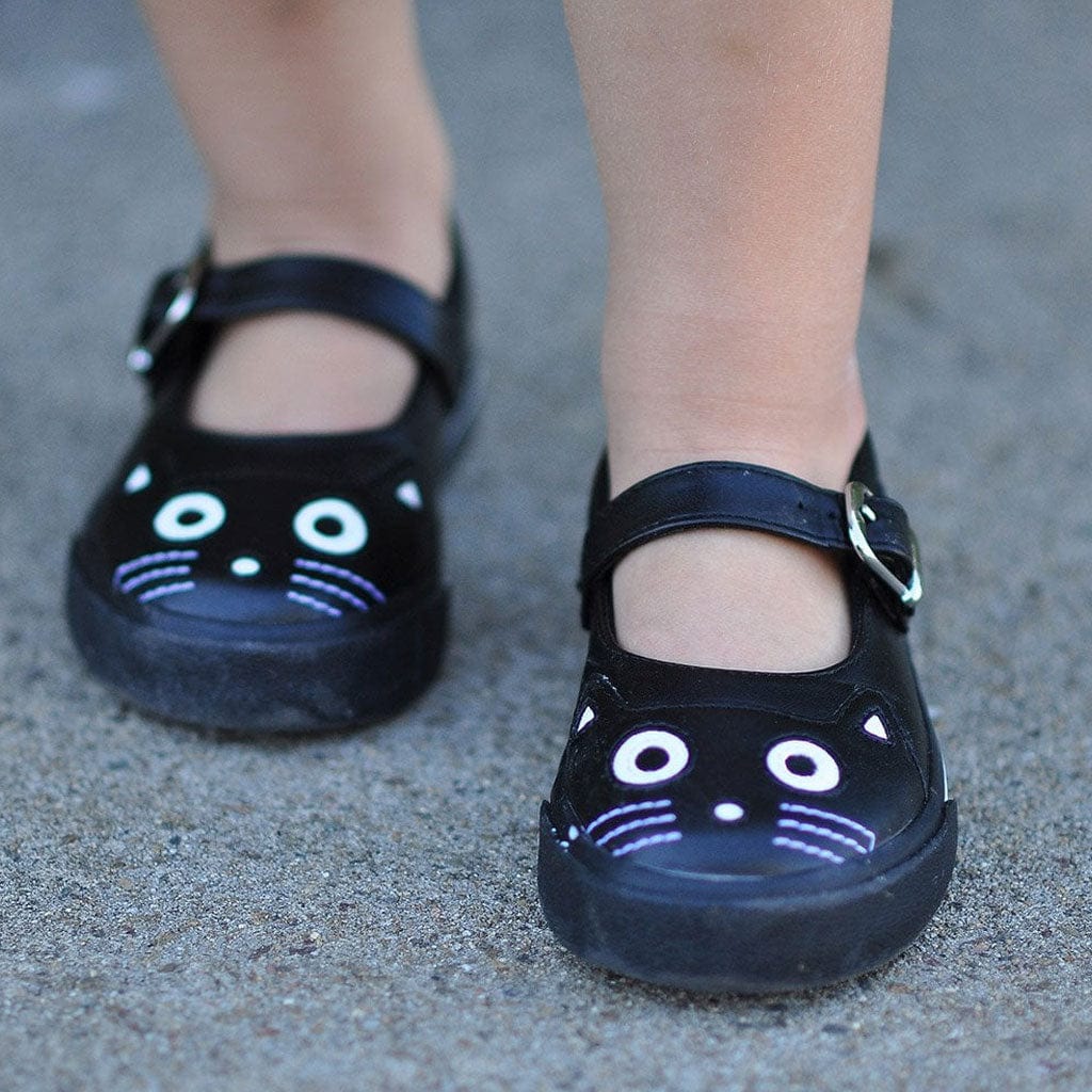 Mary Jane Kitty Toddler Sneaker Kitty Black - Image 2