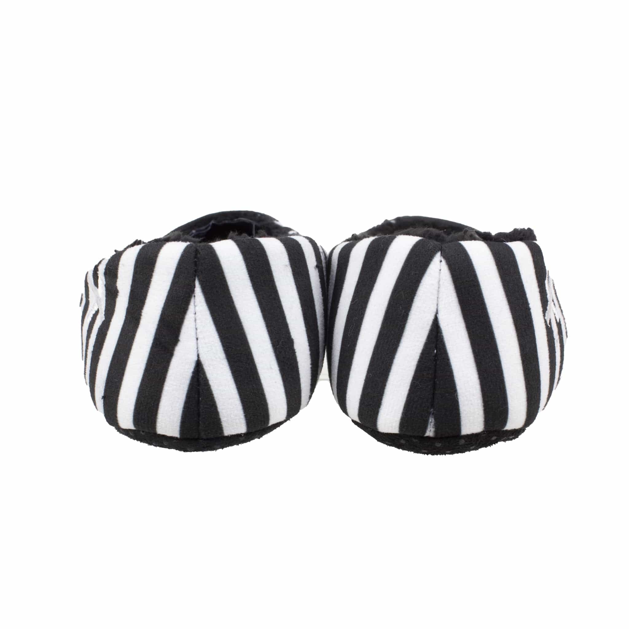 Slipper Black & White Stripe Punk Teddy - Image 5