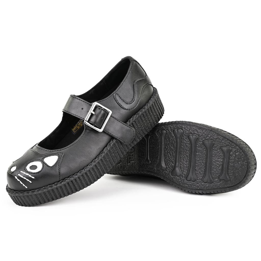 Mary Jane Kitty Viva Low Black TUKskin™ - Image 4