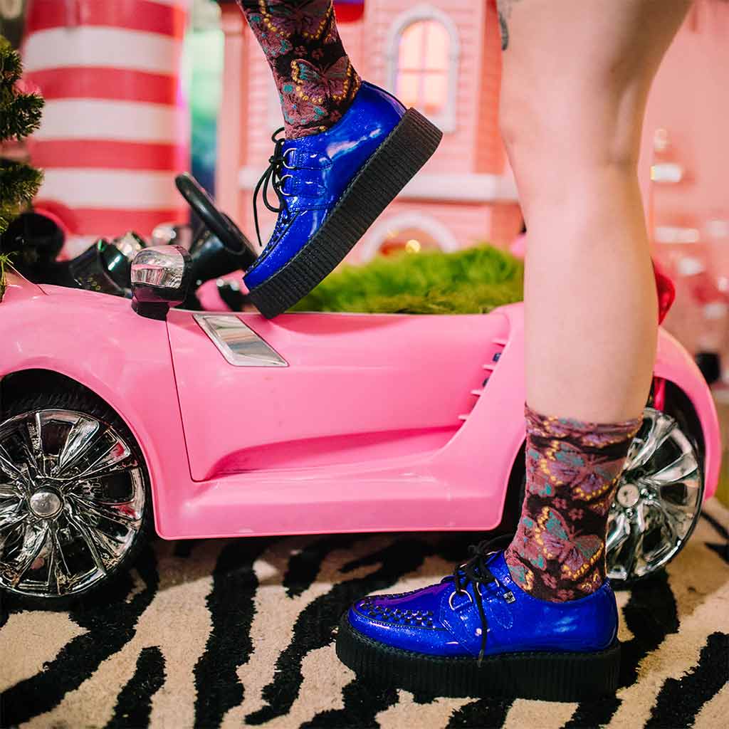 Viva High Creeper Blue Glitter - Image 2